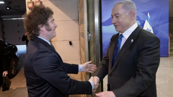 Milei se reunió con Netanyahu, que le agradeció "su firme apoyo a Israel"