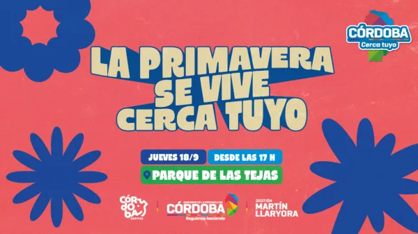 La primavera cerca tuyo en el Parque de Las Tejas, con grandes artistas en escena y Q’Lokura en vivo
