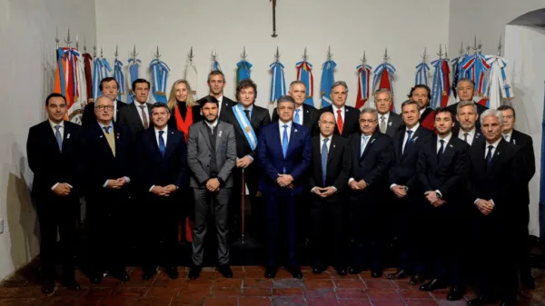 Milei se reúne este jueves con gobernadores