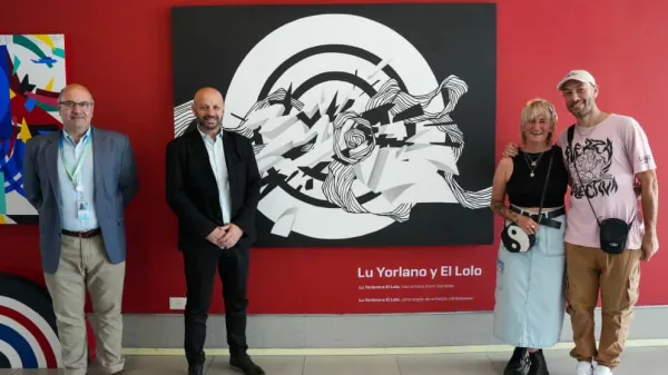 Arte contemporáneo da la bienvenida en el Aeropuerto Internacional de Córdoba
