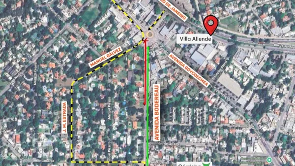 Duplicación de calzada de avenida Bodereau: Este lunes habrá redireccionamiento de tránsito