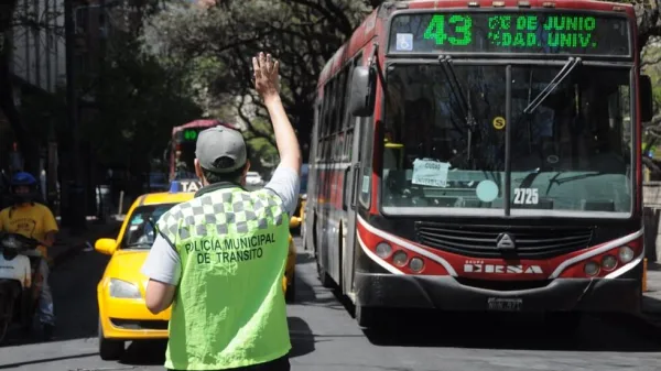 Corte de tránsito en calle Belgrano por obras de Epec