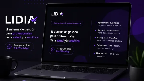 Turnos por WhatsApp sin complicaciones: LIDIA ya se utiliza en Argentina, Uruguay y España