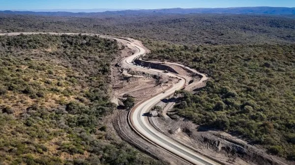 Una nueva ruta turística pavimentada conectará Santa Rosa de Calamuchita y Soconcho
