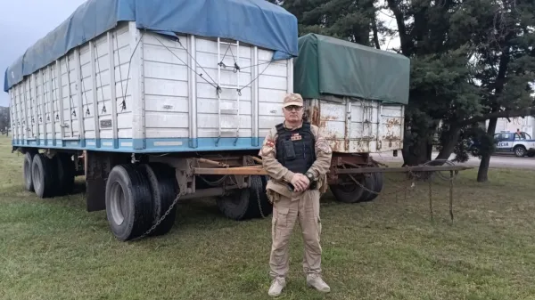 Tres detenidos por el robo de 70 mil kilos de cereales en el sureste de Córdoba