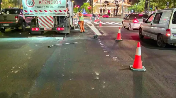 Finalizaron los trabajos de recuperación de la calzada en las calles General Paz y Vélez Sarsfield