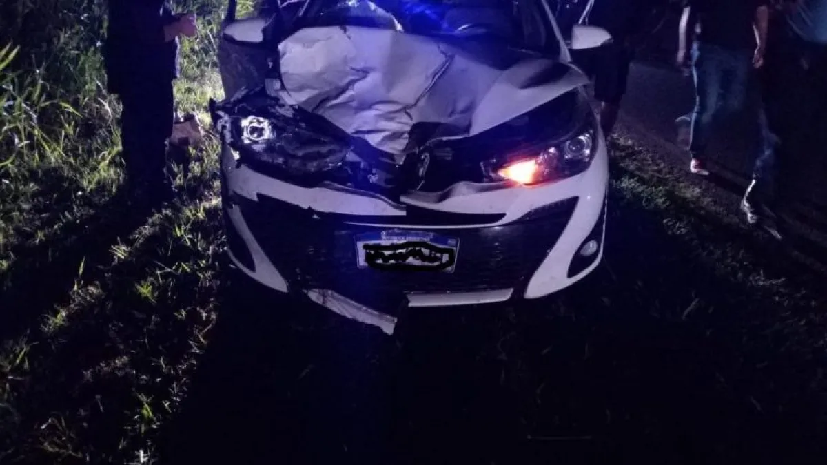 Se accidentó el hijo del ministro Massei