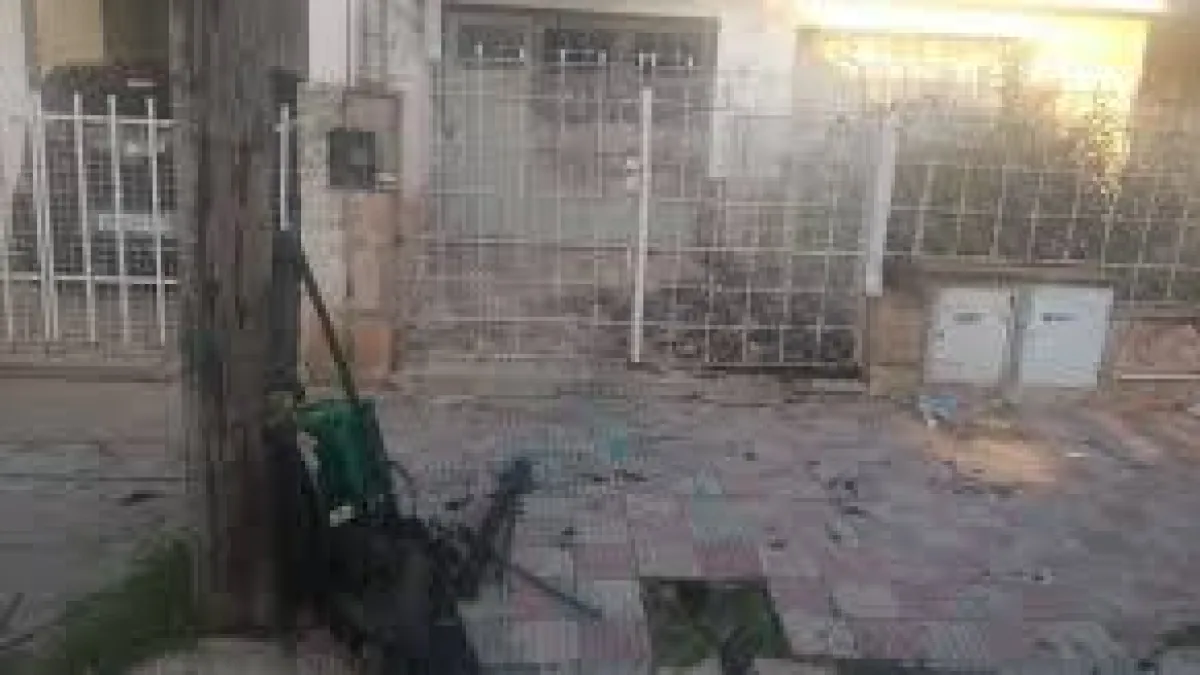Una mamá y su bebé fueron asistidos tras un incendio en barrio Patricios
