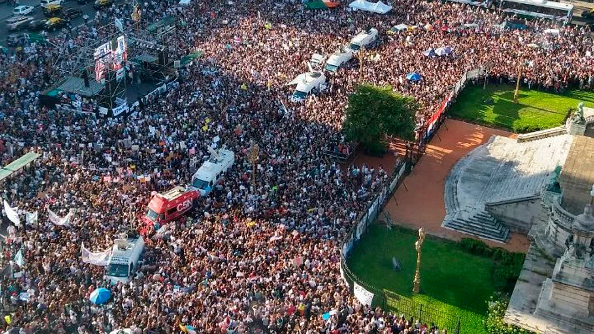 Masiva marcha para pedir justicia por Fernando Báez Sosa
