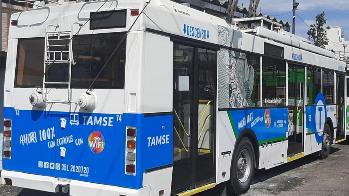 Tamse renovó la imagen de sus trolebuses