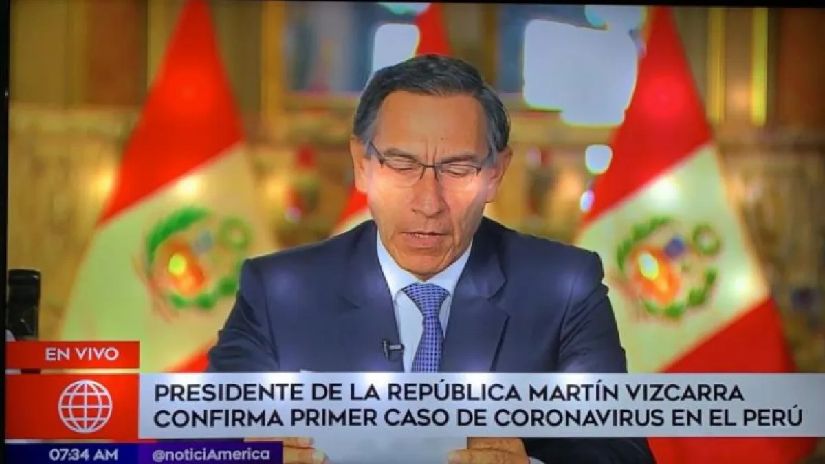 Confirman el primer caso de coronavirus en Perú
