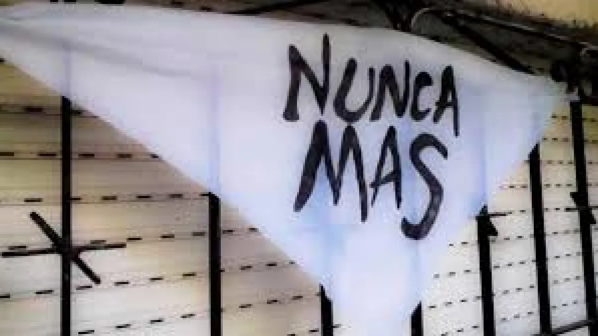 Por el coronavirus, el "pañuelazo blanco" reemplaza la marcha en el Día Nacional de la Memoria