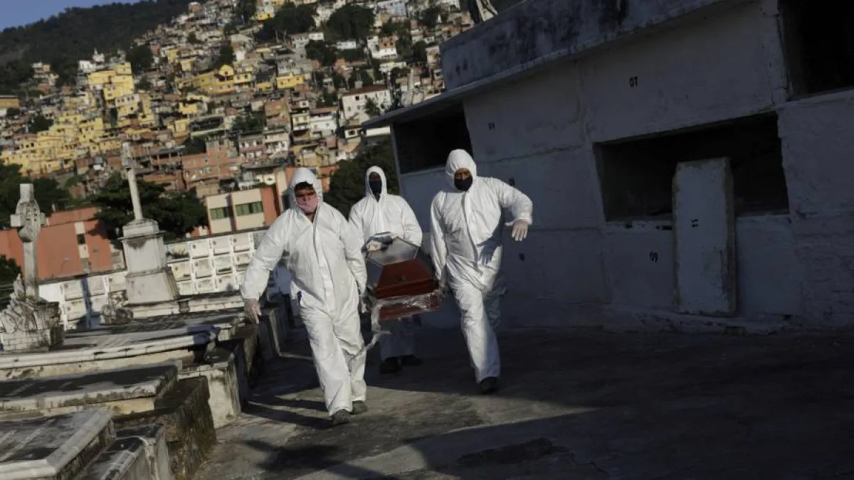 Brasil: un total de 1.188 personas murieron por coronavirus en las últimas 24 horas