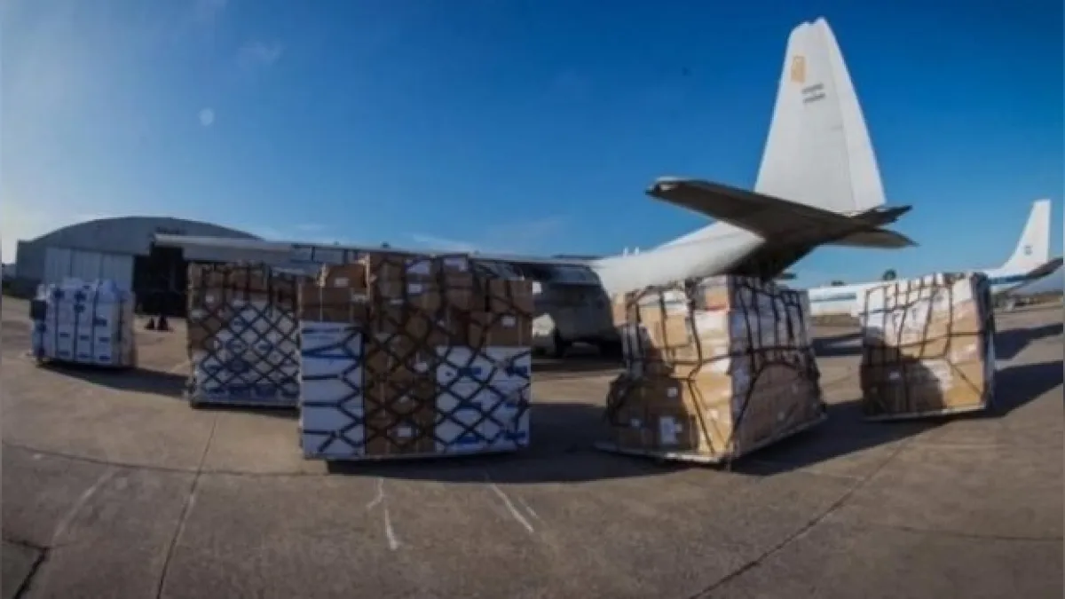 Llegaron a Córdoba insumos para distribuir en centros de salud