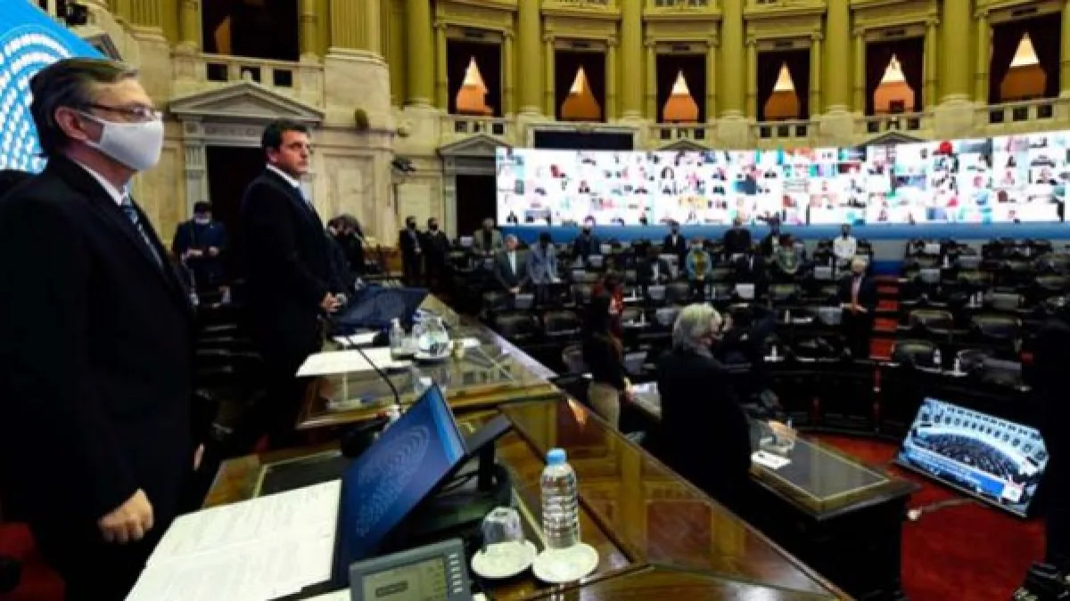 Un nuevo caso positivo de coronavirus en Diputados, hace dudar sobre la continuidad de los debates mixtos