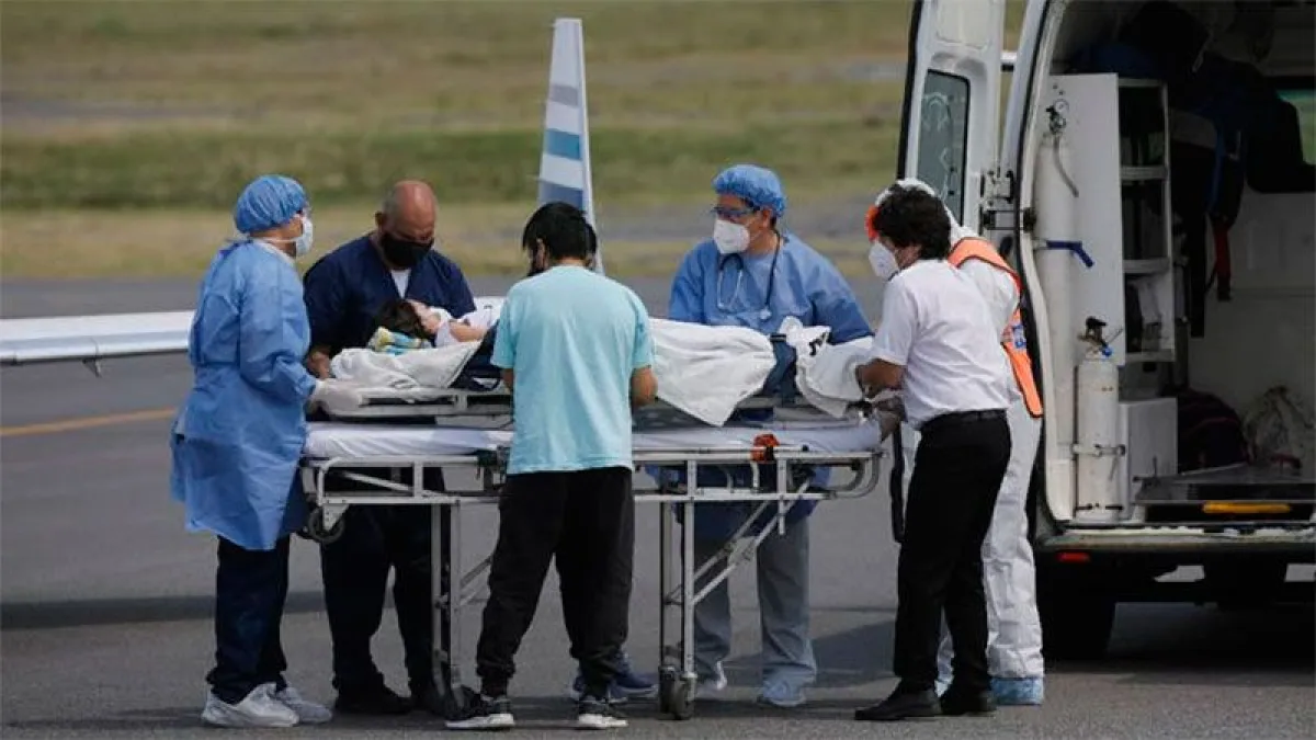 Abigail llegó a Buenos Aires y quedará internada en el Hospital Austral