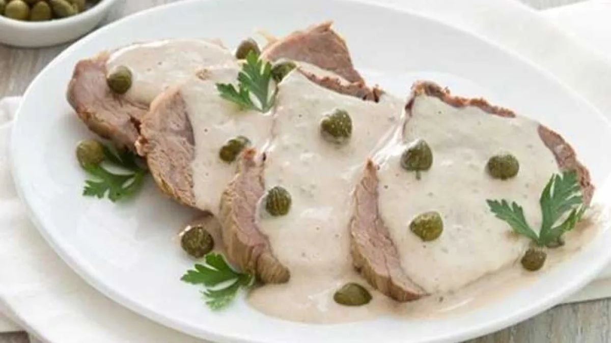 Menú especial: vitel toné para tu mesa navideña