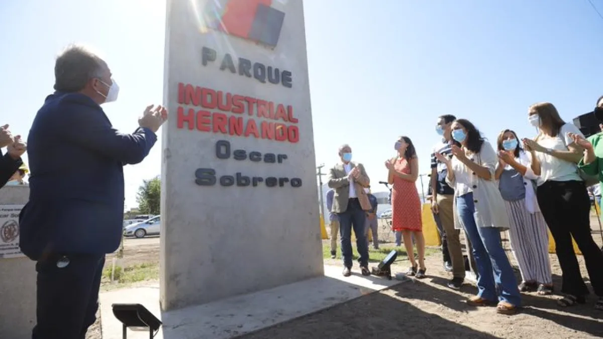 La Provincia habilitó el Parque Industrial de Hernando