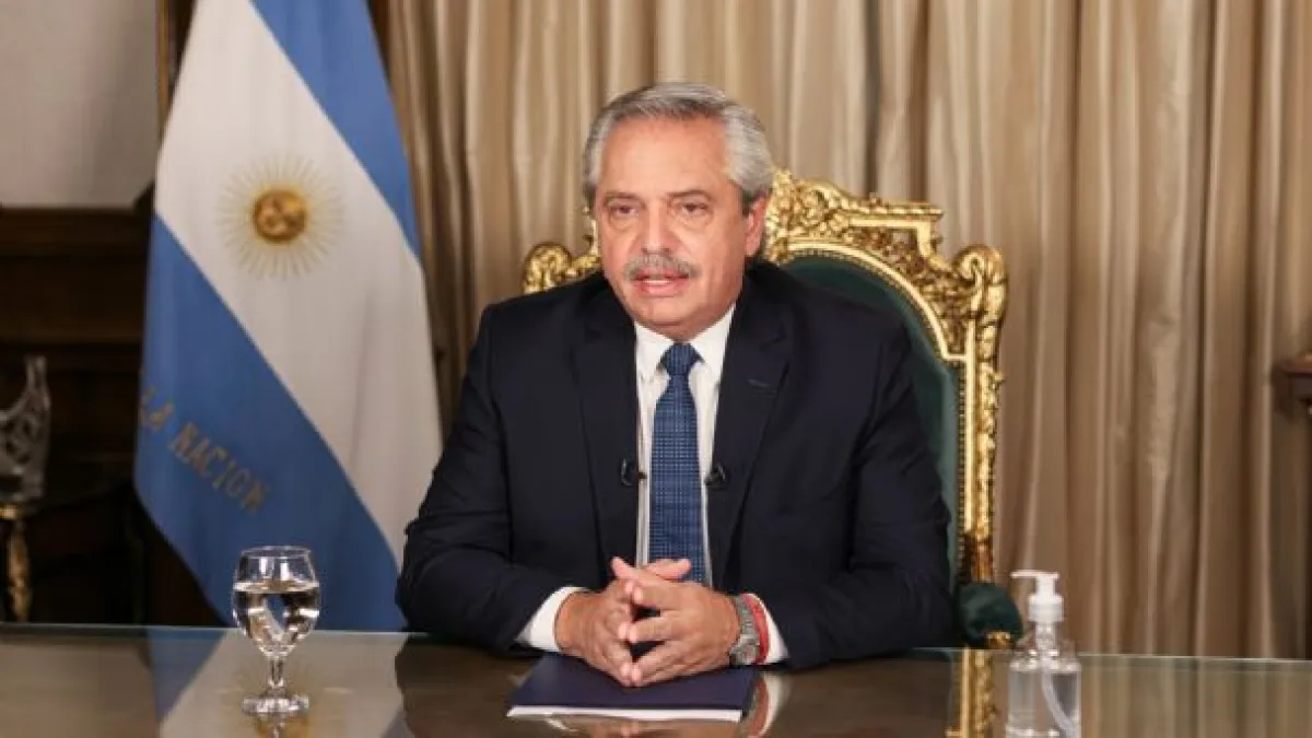 Alberto Fernández dio positivo de coronavirus