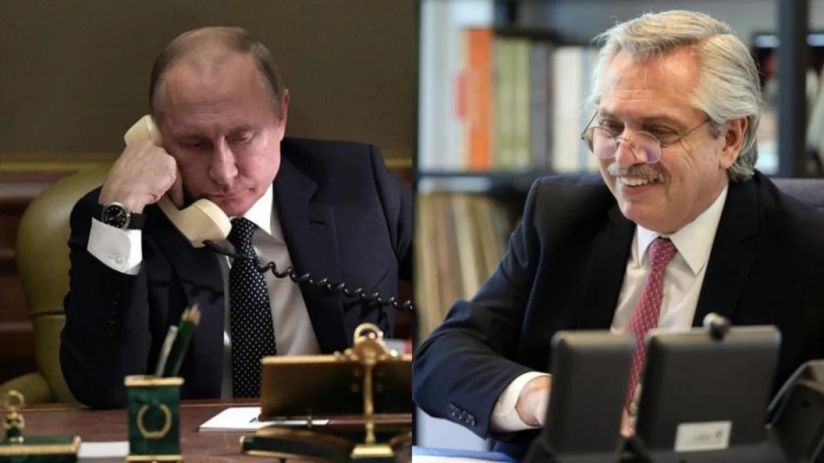 Putin llamó a Alberto Fernández para preguntar sobre su estado de salud