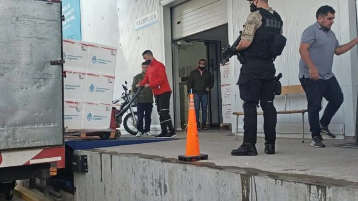 Córdoba recibió vacunas Sinopharm