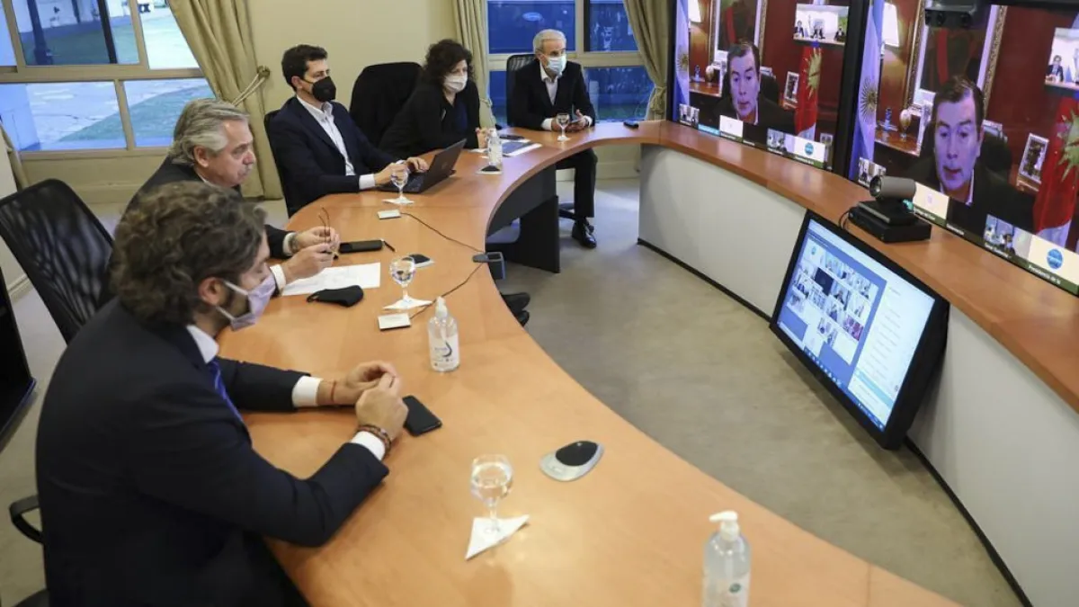 Alberto Fernández evaluó con gobernadores las medidas para esta etapa de la pandemia