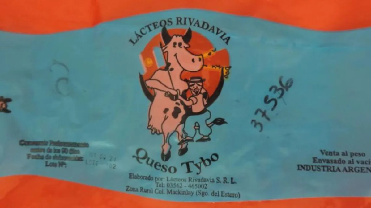 ANMAT prohibió la venta de una marca de queso Tybo