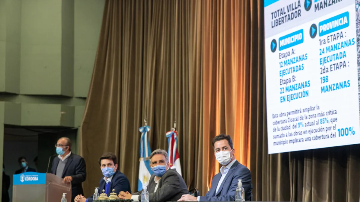 Provincia y Municipio ejecutarán la segunda etapa del saneamiento cloacal de Villa El Libertador