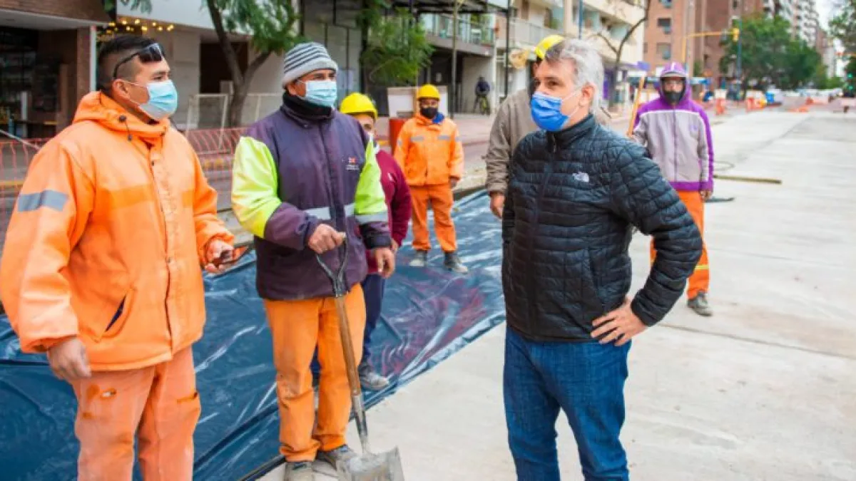 La reparación de Av. Pueyrredón presenta un avance del 85%