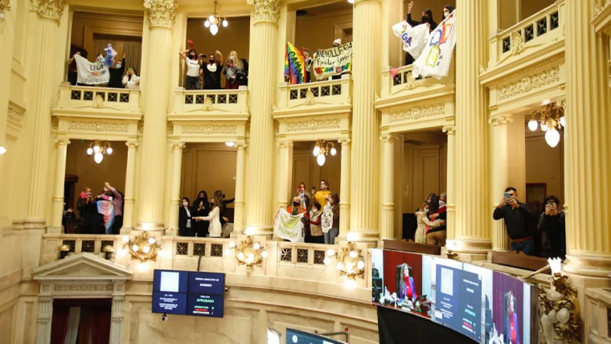 El Senado convirtió en ley el cupo laboral travesti trans