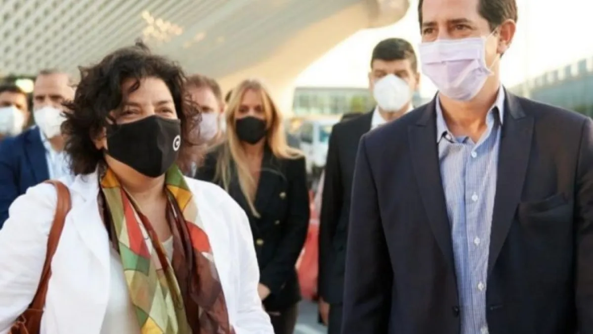 De Pedro y Vizzotti llegan a Córdoba con insumos médicos y vacunas