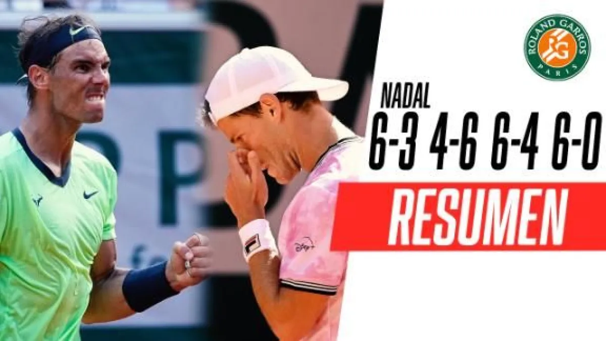 Roland Garros: Diego Schwartzman dio pelea, pero cayó en cuartos de final ante Rafa Nadal