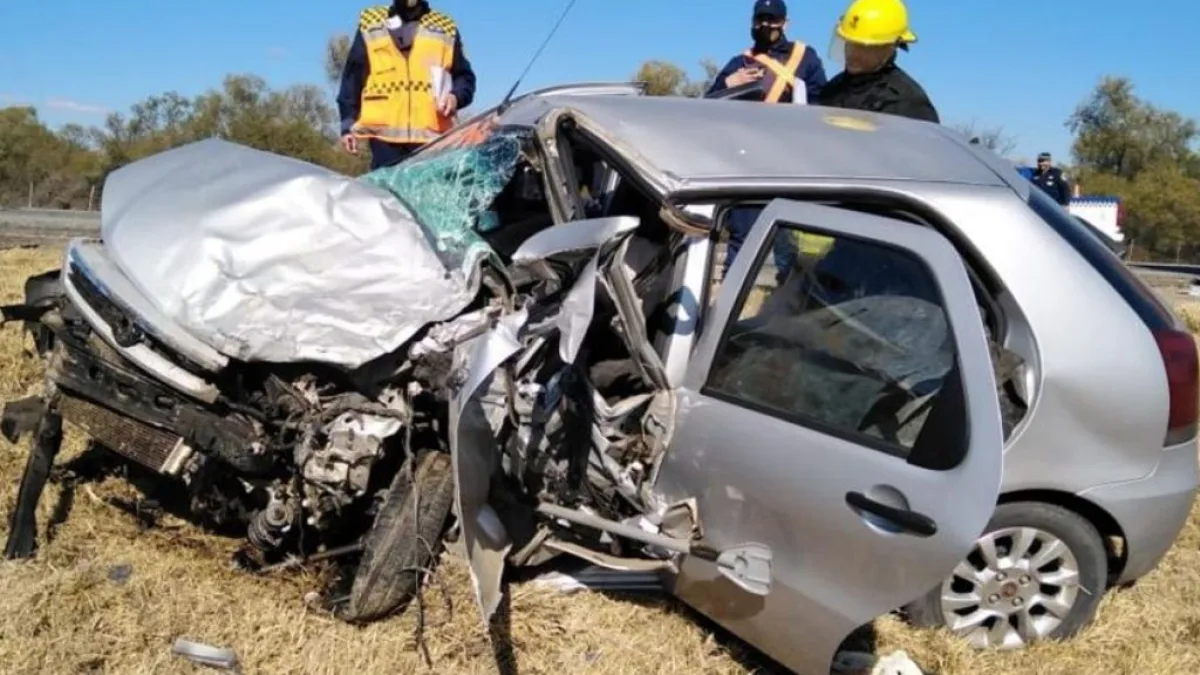 Murió una mujer en un accidente sobre la Ruta 38