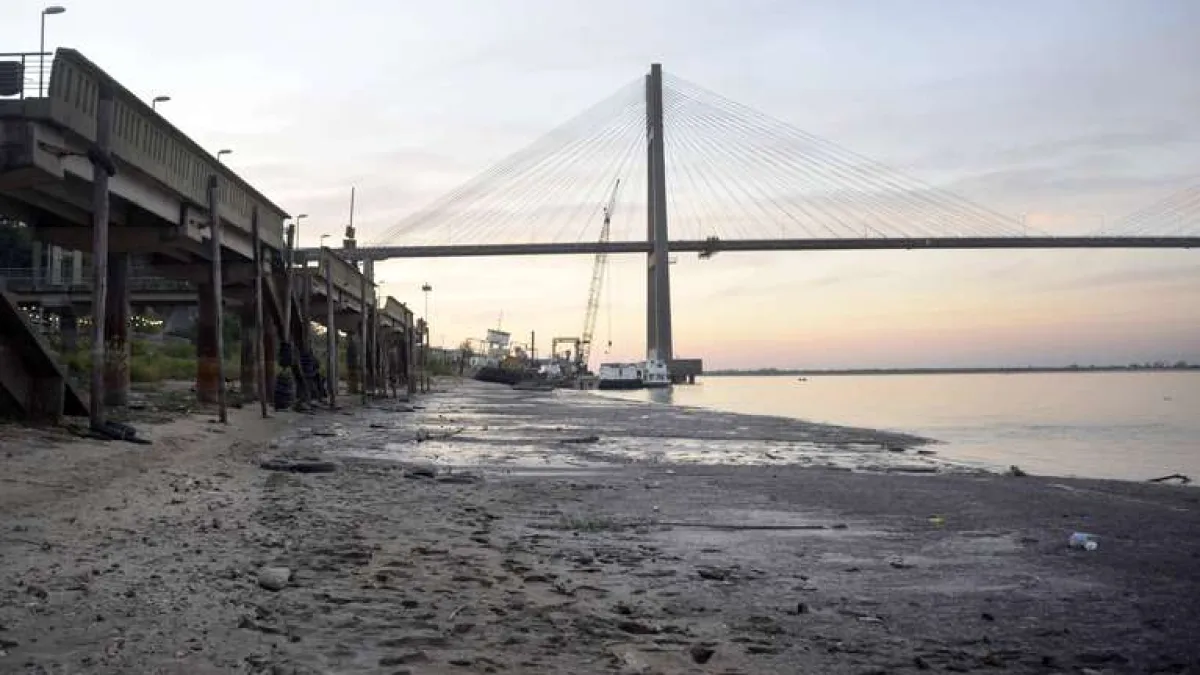 El Gobierno declara "emergencia hídrica" por la bajante del río Paraná