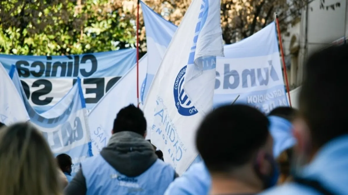 El sindicato de Sanidad acordó la paritaria con un aumento del 45%