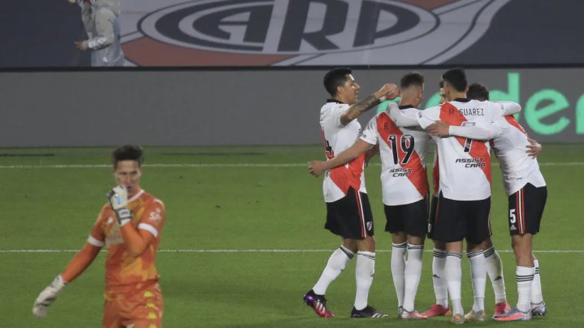 River venció a Aldosivi y quedó a dos puntos de los líderes