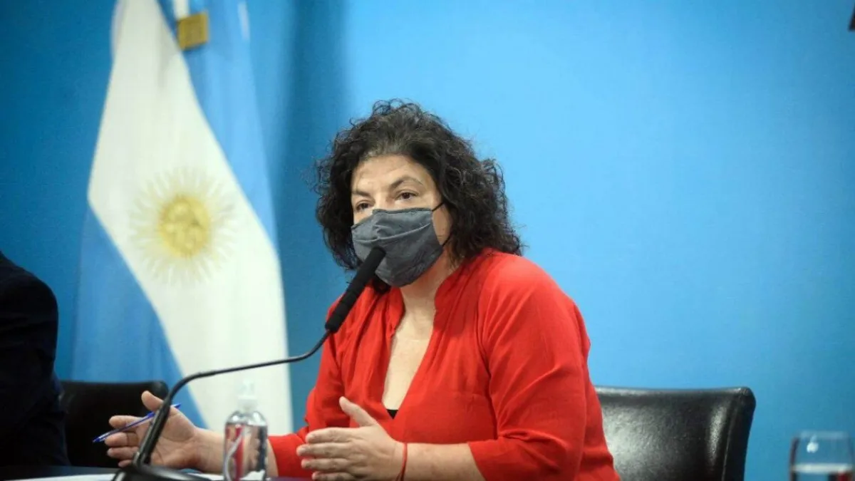 La ministra Carla Vizzotti ya salió de su operación por un cuadro de apendicitis