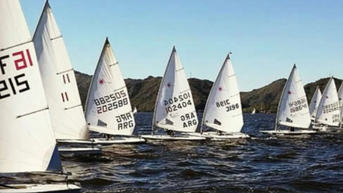 Arranca el Campeonato Argentino Ilca en Villa Carlos Paz