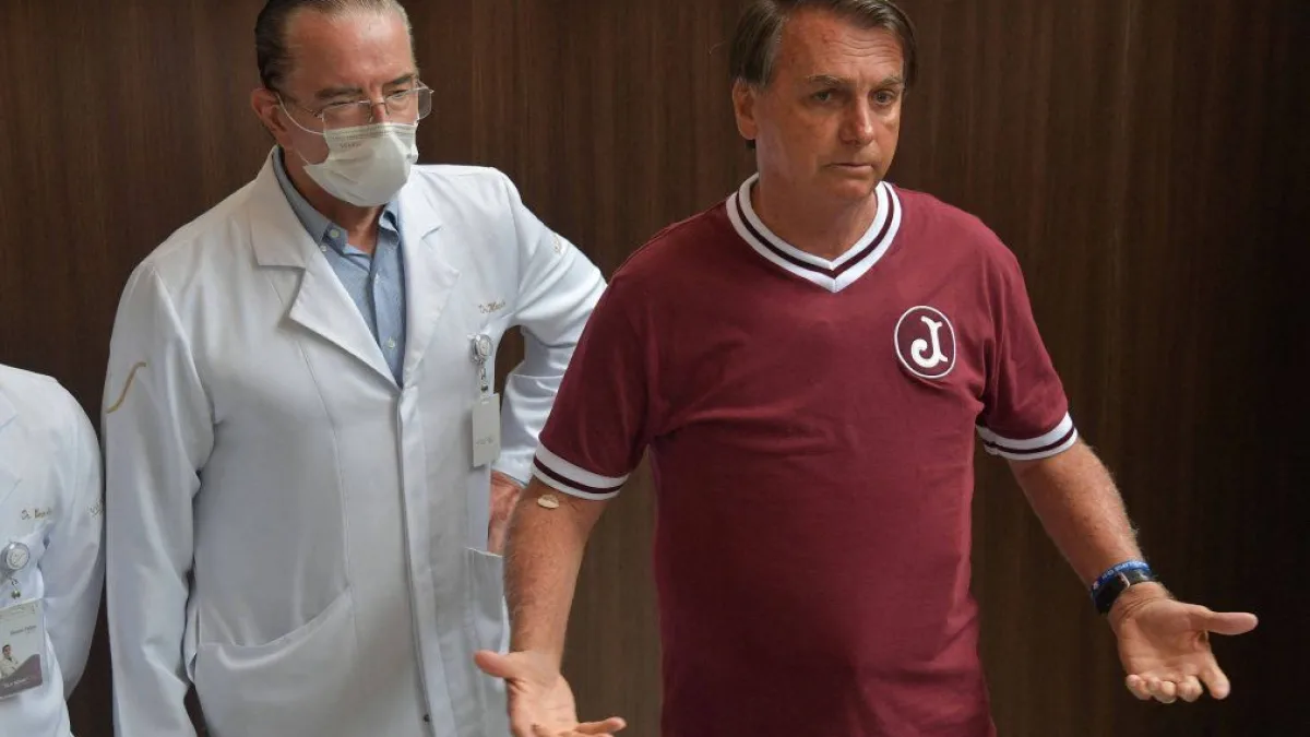 Jair Bolsonaro recibió el alta médica