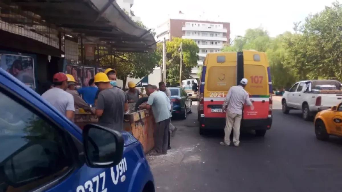 Un obrero de la construcción murió tras caer de un séptimo piso en barrio General Paz