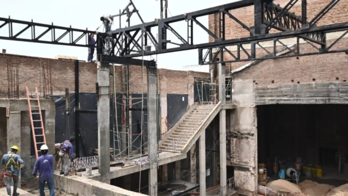 Avanza la reconstrucción del Teatro Comedia