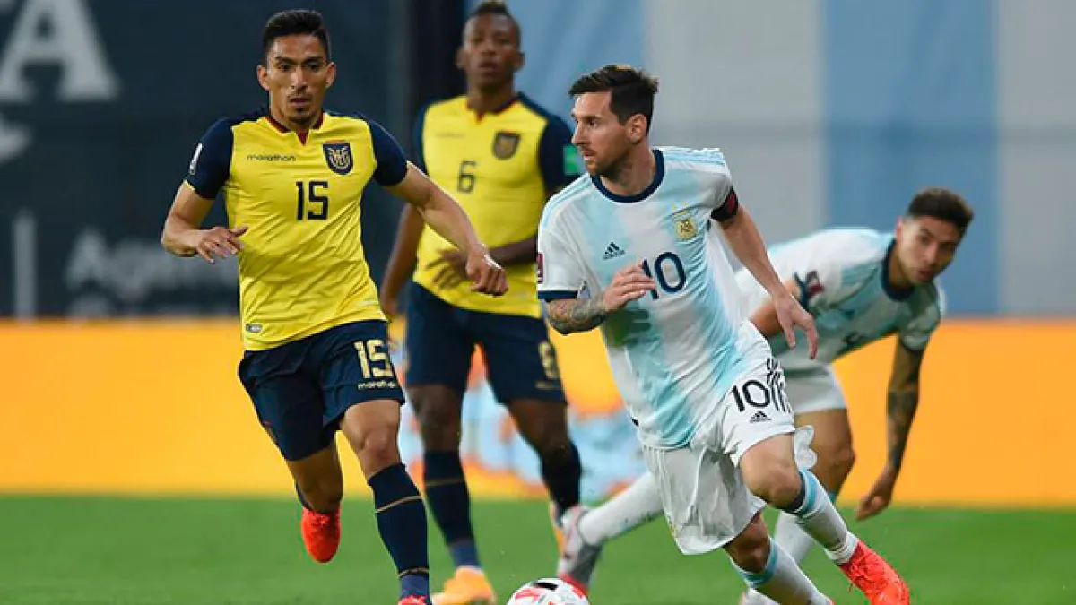 Argentina visita a Ecuador en la última fecha de las Eliminatorias previo al Mundial
