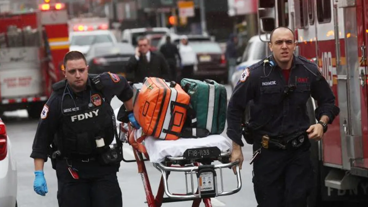 Tiroteo en una estación de subte en Brooklyn causa al menos 13 heridos
