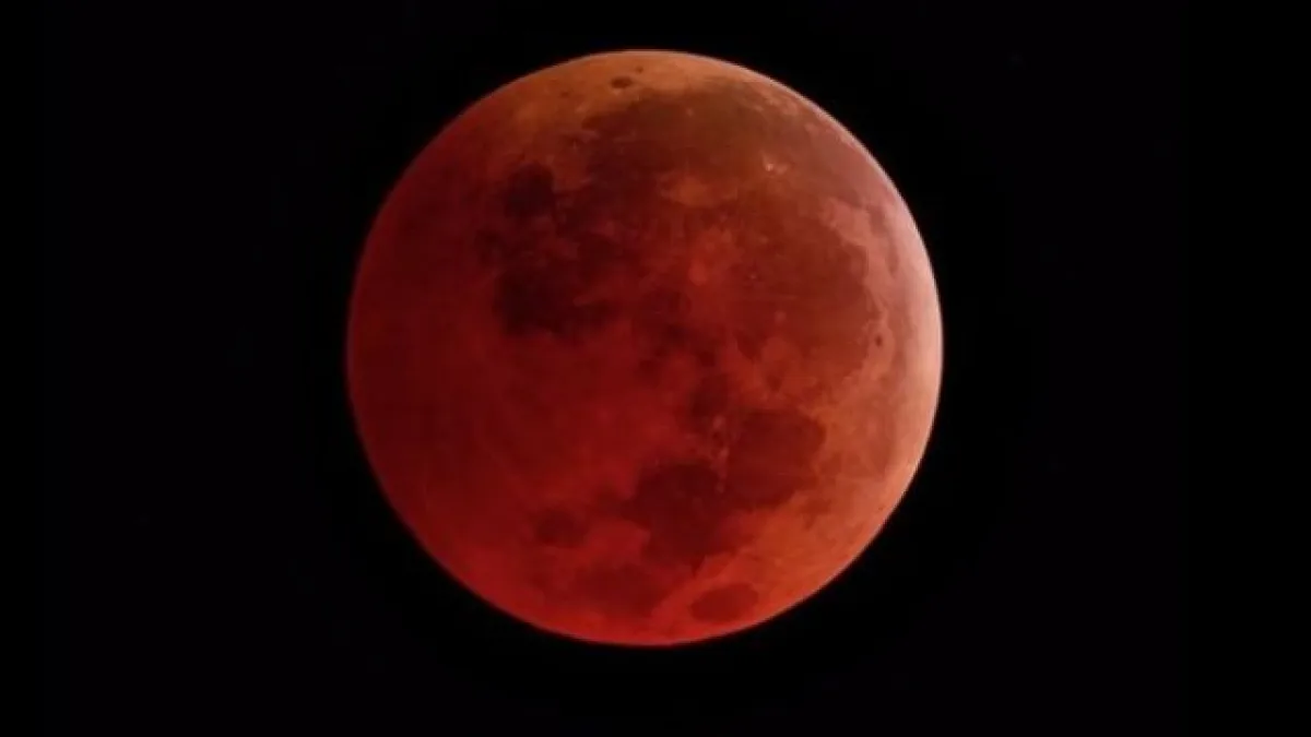 Esta noche se podrá observar el Eclipse Luna de Sangre