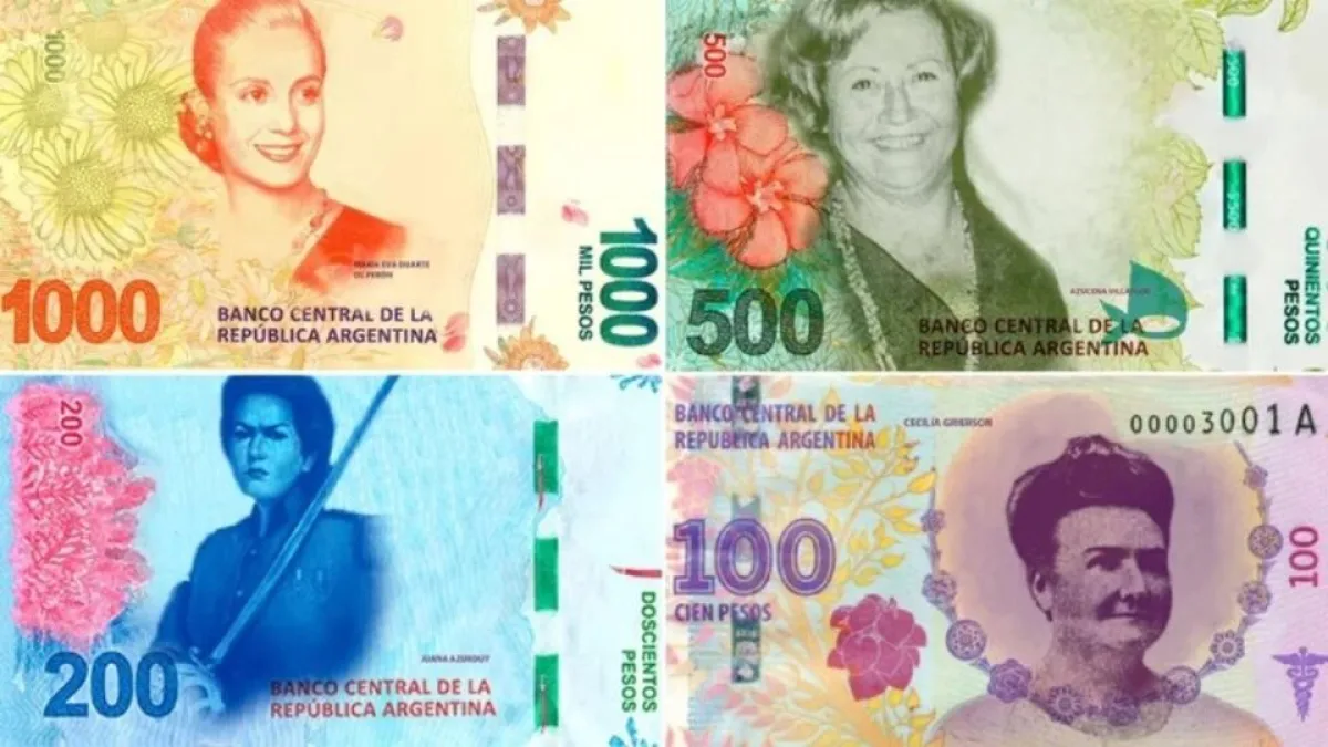 Reemplazarán los animales por próceres en los billetes