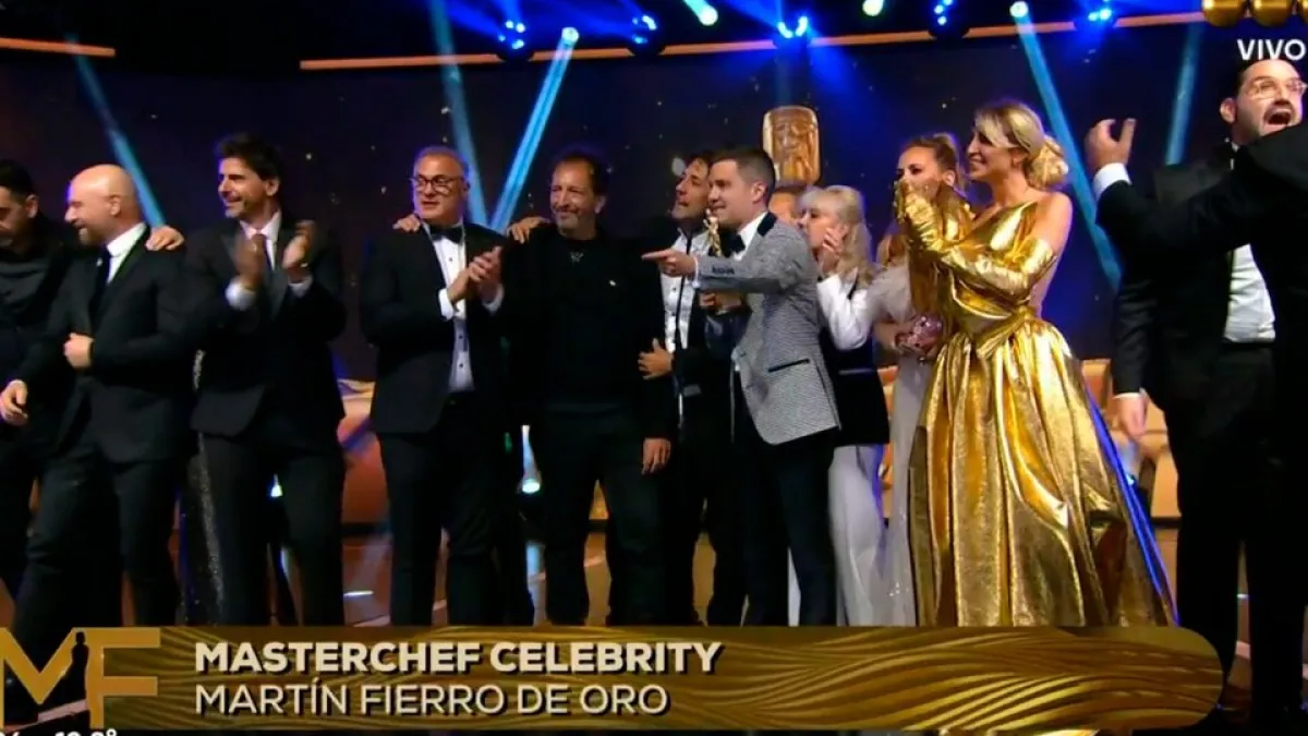 "Masterchef Celebrity" ganó el Martín Fierro de Oro