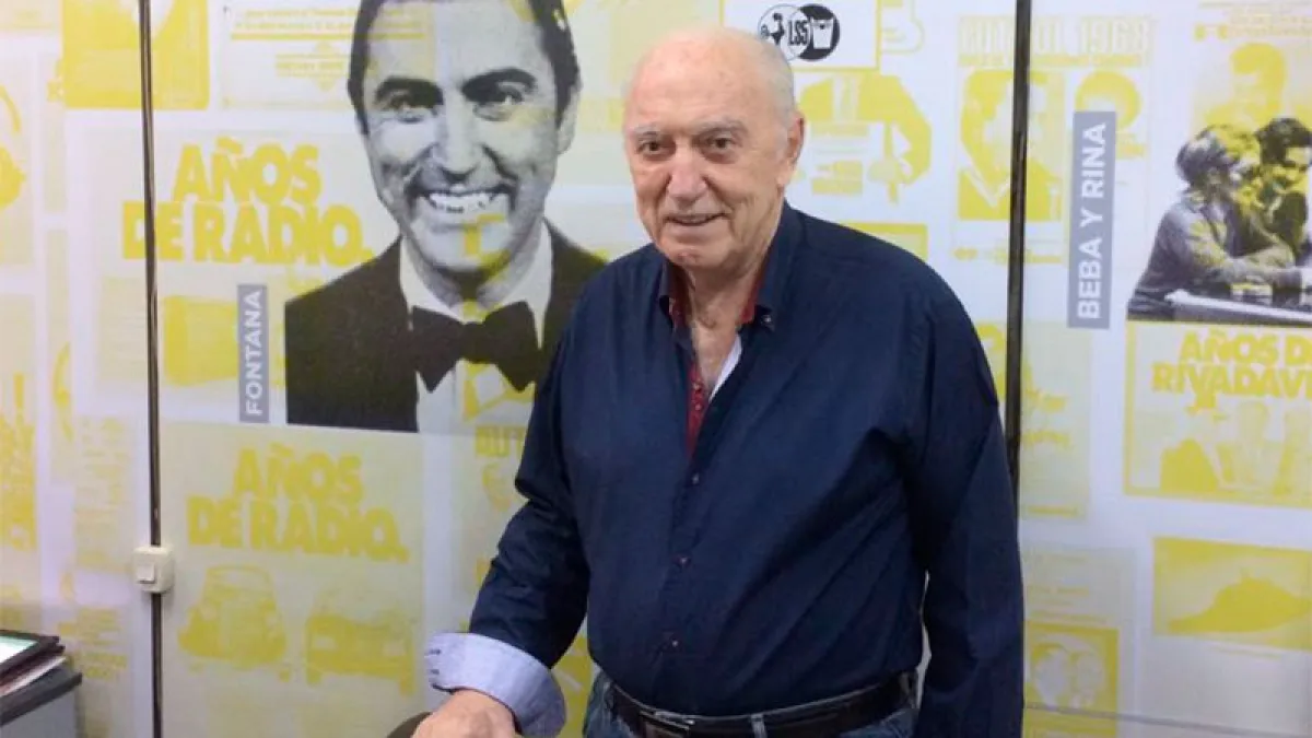 Murió Cacho Fontana, ícono de la radiofonía y la televisión argentina