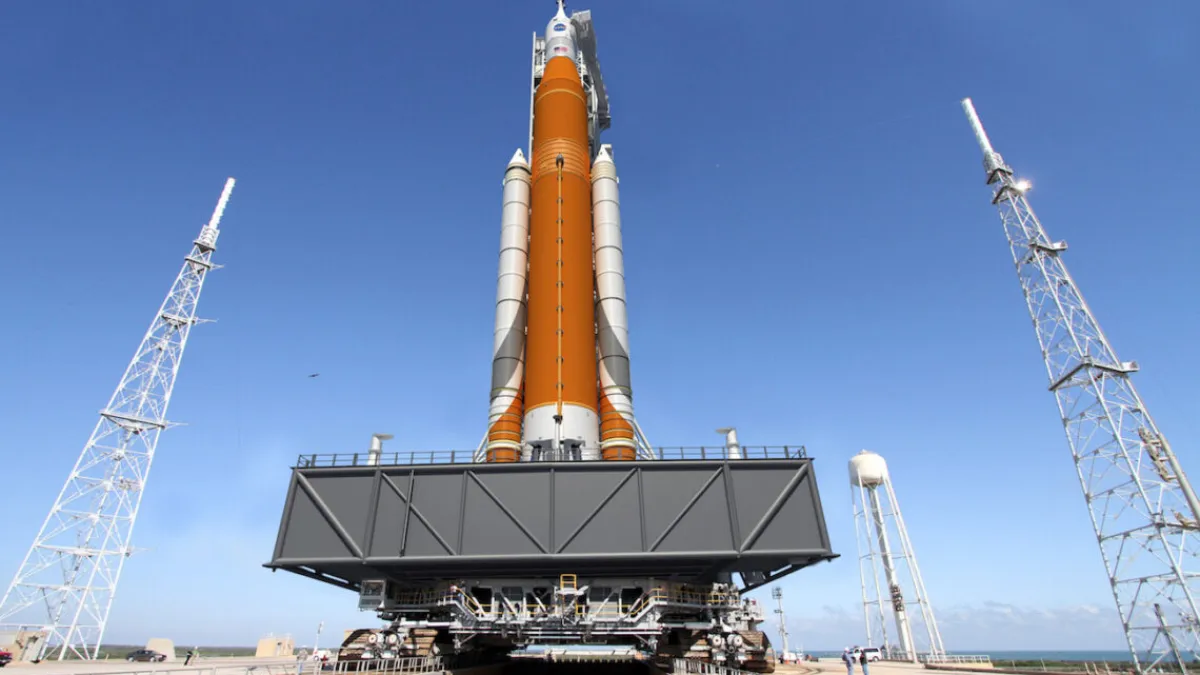 Artemis I: se realizó con éxito la prueba del nuevo megacohete