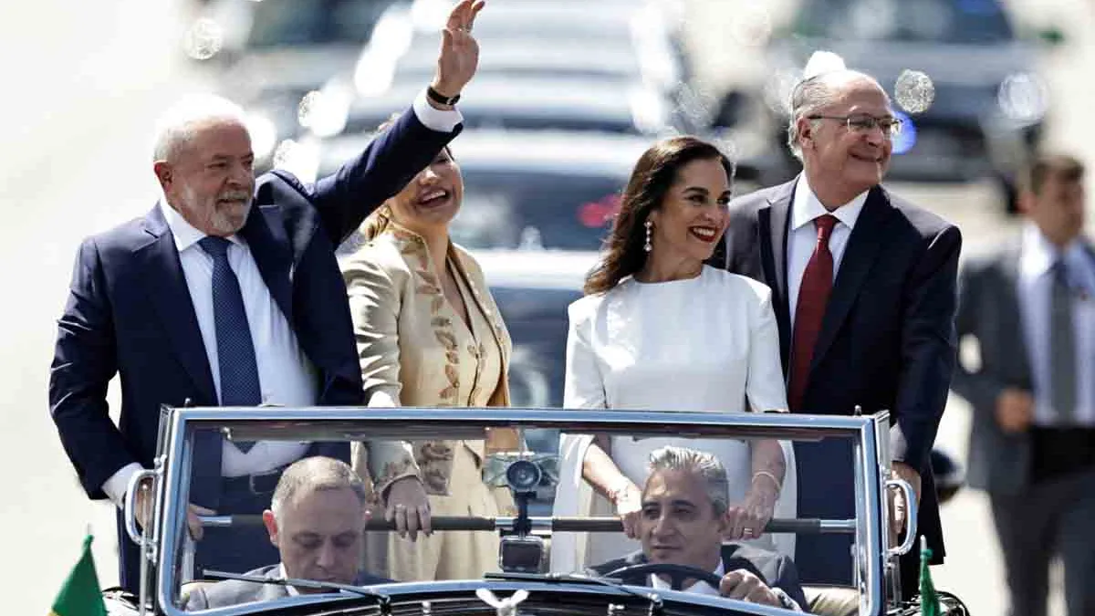 Lula da Silva asumió la presidencia de Brasil