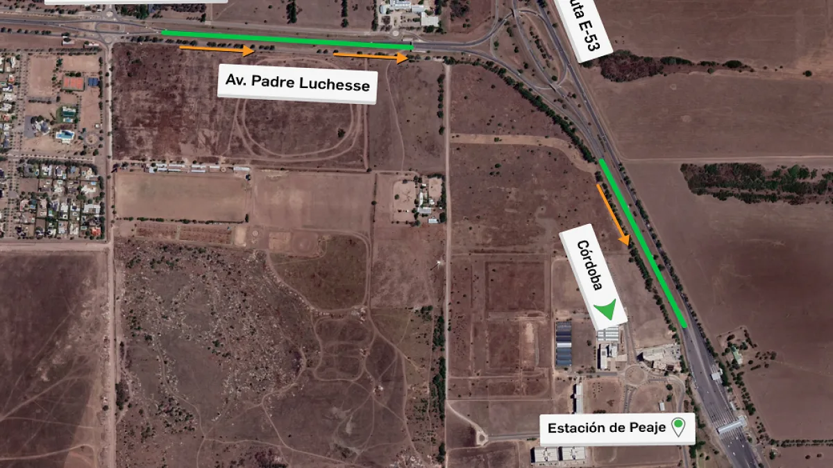 Duplicarán un tramo de calzada sur de la Avenida Luchesse para dar fluidez al tránsito